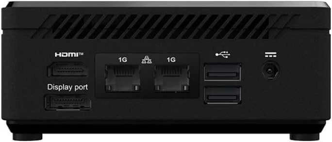 MSI Cubi N NUC MINI PC Intel Pentium N200 4GB/128GB SSD Dual LAN W11P, Black - Image 2 of 4