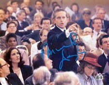 Michael Douglas Signed Autograph Wall Street 11X14 Photo BAS Beckett