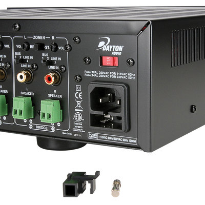 Dayton Audio MA1240a Multi-Zone 12 Channel Amplifier 844632081095 Dayton Audio MA1240a Multi-Zone 12 Channel Amplifier 844632081095