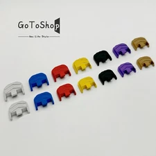 2 PACK Cover Slide Plate for Glock Gen1-5 17  20 21 23 24 25 26  7Colors Option