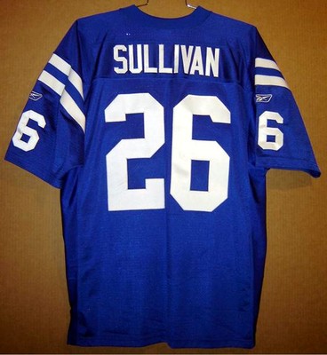 INDIANAPOLIS COLTS SULLIVAN #26 BLUE NFL Football Size 52