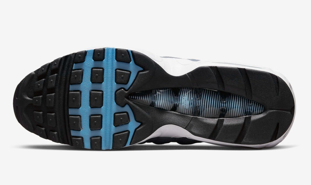 靴 NIKE AIR MAX95 Cool Gray DM0011-003 DM0011-003] Mens Nike AIR MAX 95 'COOL GREY UNIVERSITY BLUE