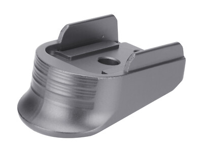 for Sig Sauer P365 .380 Magazine Plate Finger Extension Aluminum Anodized Grey