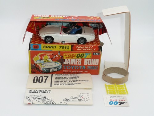 Lot 11 - A CORGI 336 diecast James Bond Toyota 2000GT