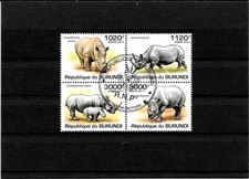 Sellos -Burundi -Animales -Juego - 2011