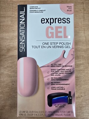 Sensationail Express Gel Complete Manicure Set '72234 Made Him Blush' NEU