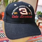 Vintage Dale Earnhardt Hat #3 NASCAR Racing Champion 1951 2001 black Cap — photo 2