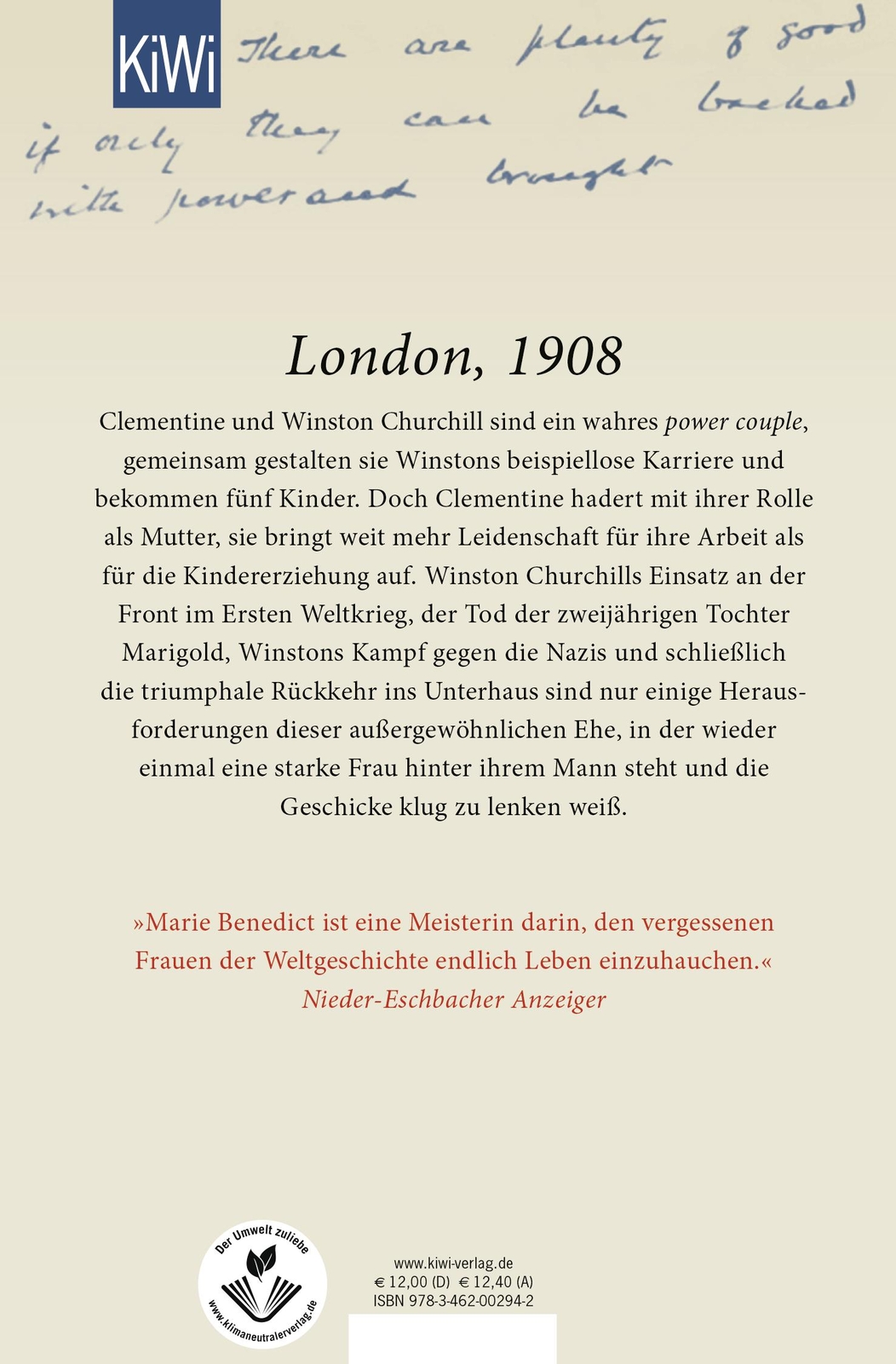 Thumbnail - Lady Churchill, Marie Benedict