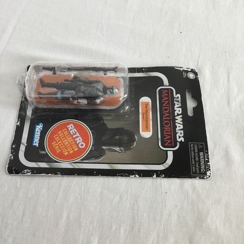 Hasbro Star Wars The Mandalorian Retro Collection The Mandalorian 3,75 Zoll Kenner - Bild 5 von 8