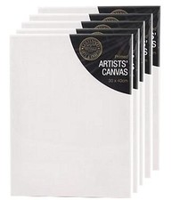30 x 40 cm CANVAS STRETCHED ARTIST PRIMED BOX FRAMED 100% COTTON ART 12 x 16"