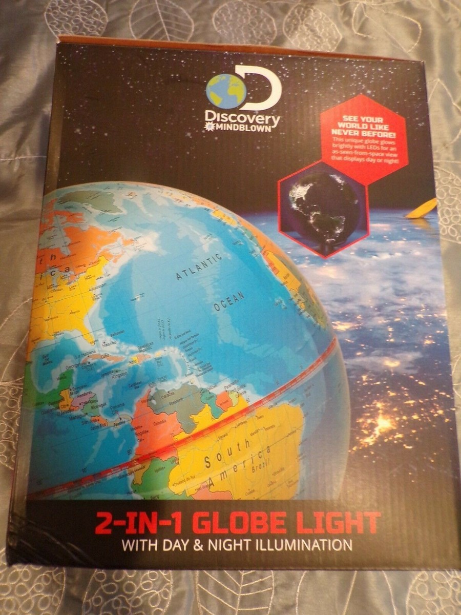 Discovery 2-in-1 Globe Light with Day and Night Illumination - NEW