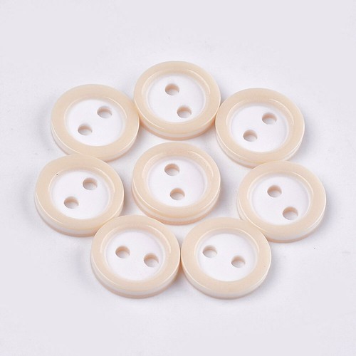 20 Coloured Buttons 11mm 2 Hole Round A47 Aussie Seller - Picture 17 of 18