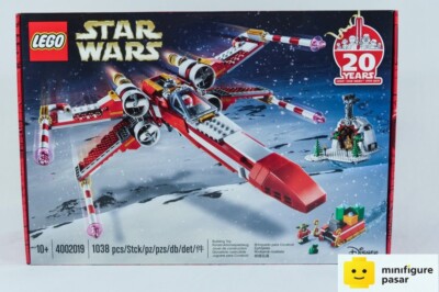 Lego Star Wars 4002019 2019 Employee Exclusive: Christmas X-Wing w Card  SEALED