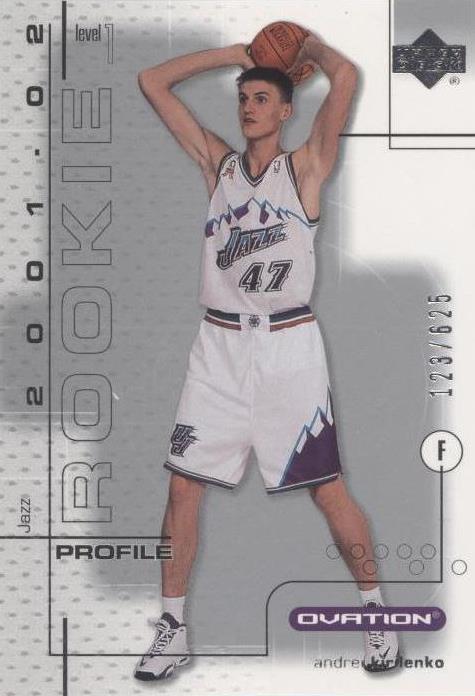 2001-02 Upper Deck Ovation - Andrei Kirilenko #95 - 1 of 2