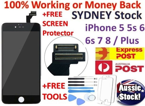 iPhone 6s 8 Plus 7+ 6 5s LCD Touch Screen Replacement Digitizer Display Assembly - 第 2/12 張圖片
