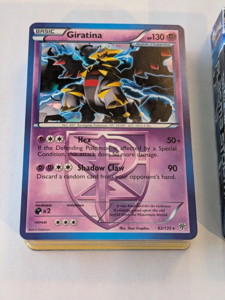 Mazo de 60 cartas Pokemon 2012 Plasma Shadow Theme blanco y negro - Ver descripción  Foto 4 de 4