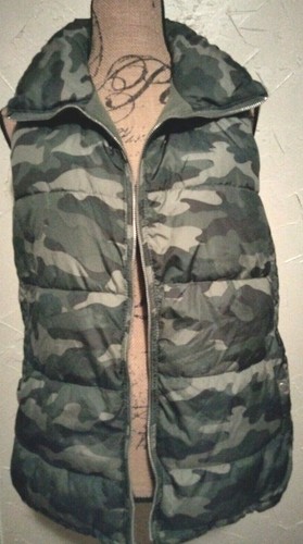 Old Navy Camo Puffer Vest Jacket | eBay