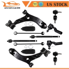 Front Lower Control Arm w/ Ball Joints Tie Rod Suspension Fits 2004-2009 Mazda 3