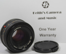 1yr WARRANTY late model Minolta MD MC 50mm f2 Prime Lens Please READ