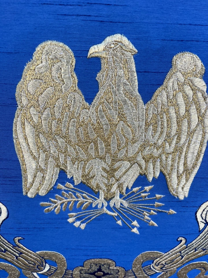 Редкие стулья Savoia в стиле синей комнаты в Белом доме (цена за 1 - Изображение 3 из 4