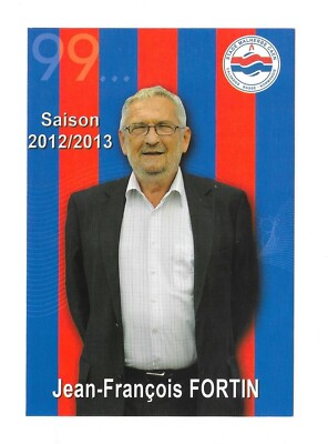 Karte 2012/13 - Jean-François Fortin - Präsident