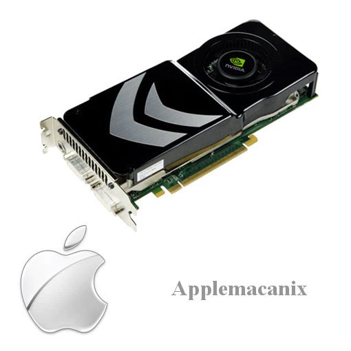 Early 2008 2nd Gen Apple Mac Pro nVidia GF 8800GT 512MB Video Card DOUBLE SLOT - Image 2 of 2
