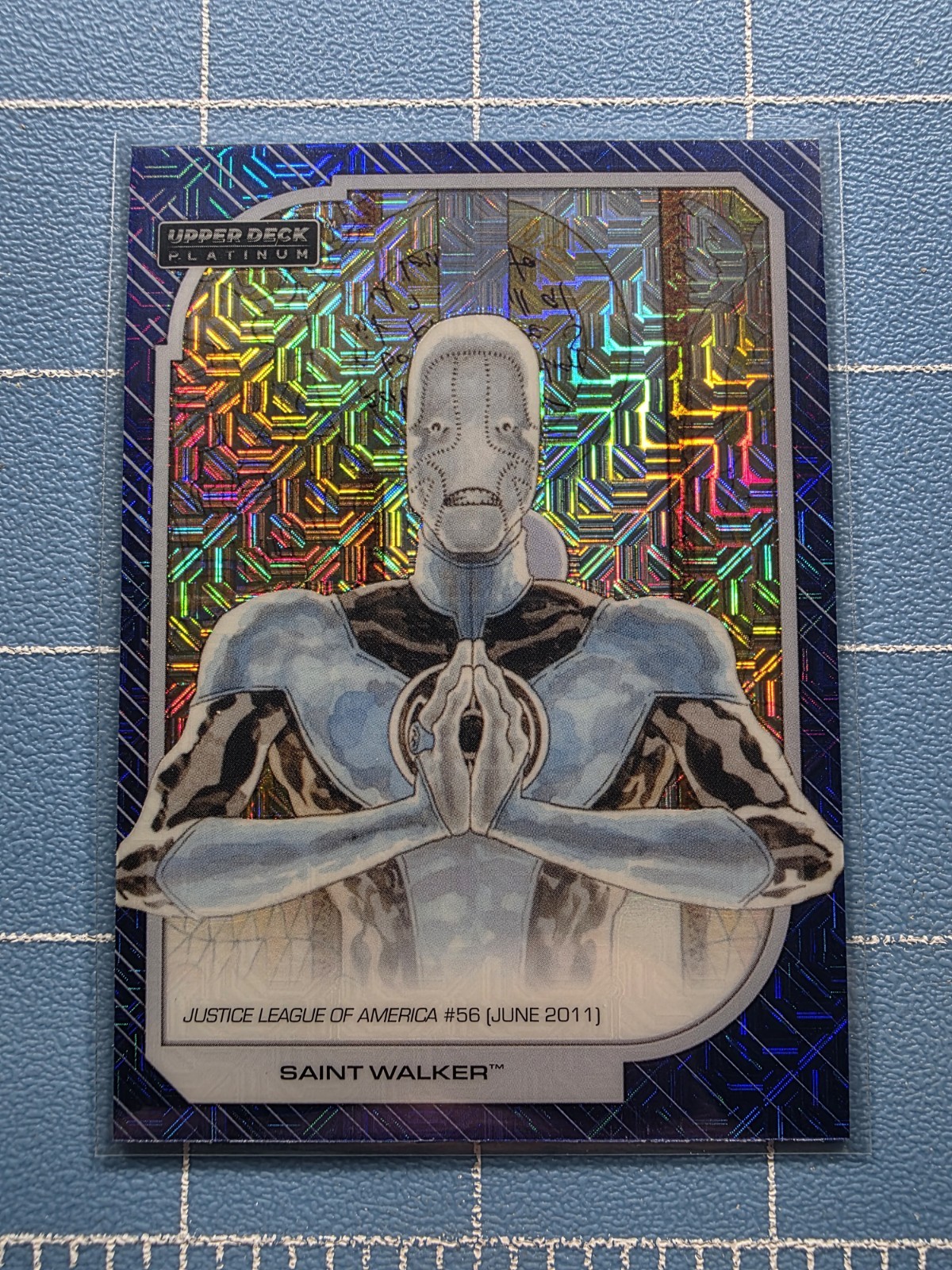 2026 Upper Deck DC Platinum - Saint Walker #177 - Blue Traxx Parallel 172/499