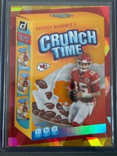 2022 Panini Donruss Crunch Time #CT-2 PATRICK MAHOMES * Cubic Variant /50