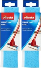 Vileda Magic Mop Nachfüllpack 2 Stück Wischkopf Ersatz Vileda Kopf
