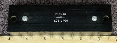 Electronic Devices Inc ED6048 EDI 9109 High-Power Bridge Rectifier Block NOS