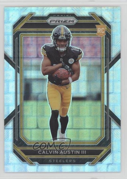 2022 Panini Prizm Rookies Pandora Prizm /400 Calvin Austin III #338 Rookie RC