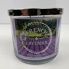 New Bath & Body Works French Lavender 3-Wick Candle Provence 2014 Collection