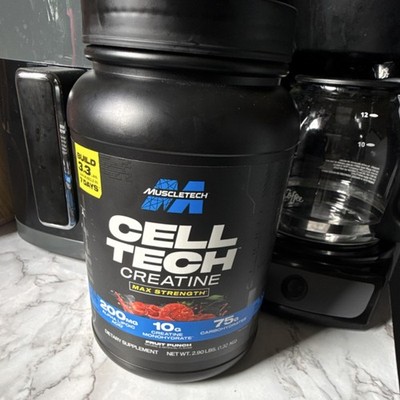 MuscleTech Cell-Tech Creatine Max Strength Fruit Punch Powder 2.90 lb