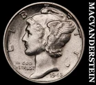 1945-D Silver Mercury Dime-Scarce High Grade Lustrous No Reserve #i6645