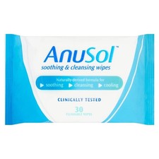 Anusol Soothing  Cleansing Wipes, Pack of 30