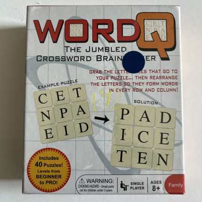 Continuum Games Word Q: The Jumbled Crossword Brainteaser Game (CTMCG1501)