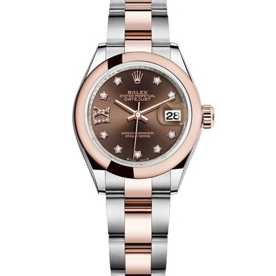 Rolex Lady-Datejust 279161 Chocolate Diamond Star, Oyster