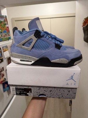 Size 10 - Jordan 4 Retro Mid University Blue Nike Air Jordan 4 Retro Mid University Blue CT8527-400 Men main image 2