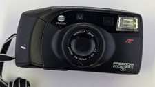 Minolta Freedom Zoom 90EX QD 35mm Film Camera   Autofocus Point  Shoot Untested