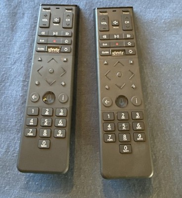 Lot Of 2 XFinity Comcast XR15-UQ Voice Control Remote X1 Xi6 Xi5 XG2 (Backlight)