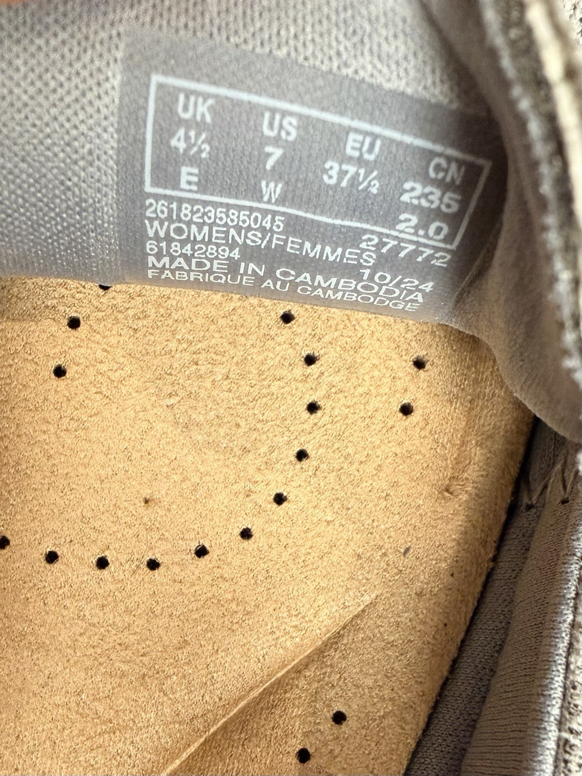 Clarks Collection Elaina Echo Silver Metallic Esp… - image 5