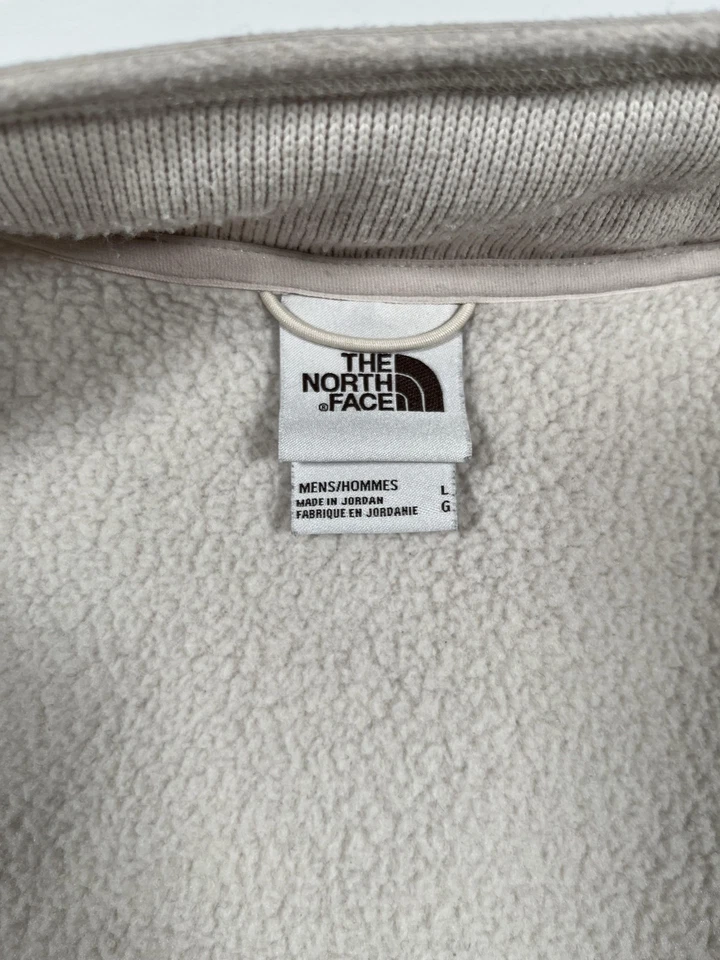 Chaqueta North Face Para Hombre Grande Cremallera Completa Forrada de Vellón Bolsillo Exterior Estilo Vintage Foto 3 de 4