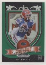 2021 Panini Prizm Draft Picks Crusade Green Prizm Kyle Pitts #167 0it8