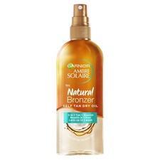 Image of Garnier Ambre Solaire Natural Bronzer Self Tan Dry 150 ml (Pack of 1), Beige