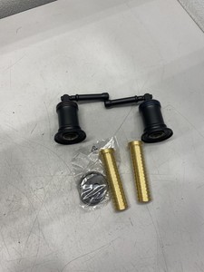 Delta Broderick Wall Mount Tub Filler Handle Kit-Lever in Matte Black-H583BL