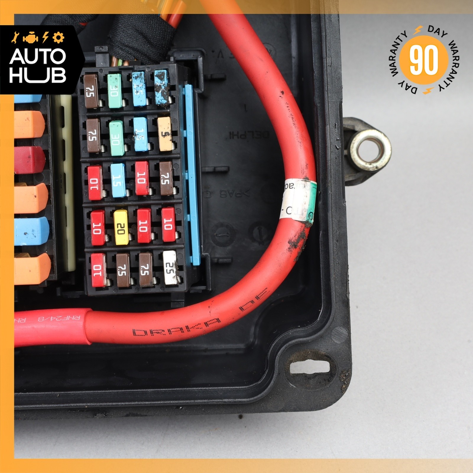04-19 Maserati GranTurismo S M145 Engine Fusebox Control Module Bay w/ Cover OEM