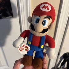 Licensed Nintendo Super Mario Bros Plush New With Tag Posable N64 Toysite