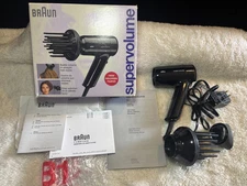 BRAUN Super Volume SVB1 Hair Blow Dryer New Old Stock
