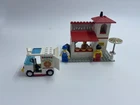 Vintage (1994) LEGO Classic Town Pizzeria Restaurant Set 6350 Pizza To Go - Rare