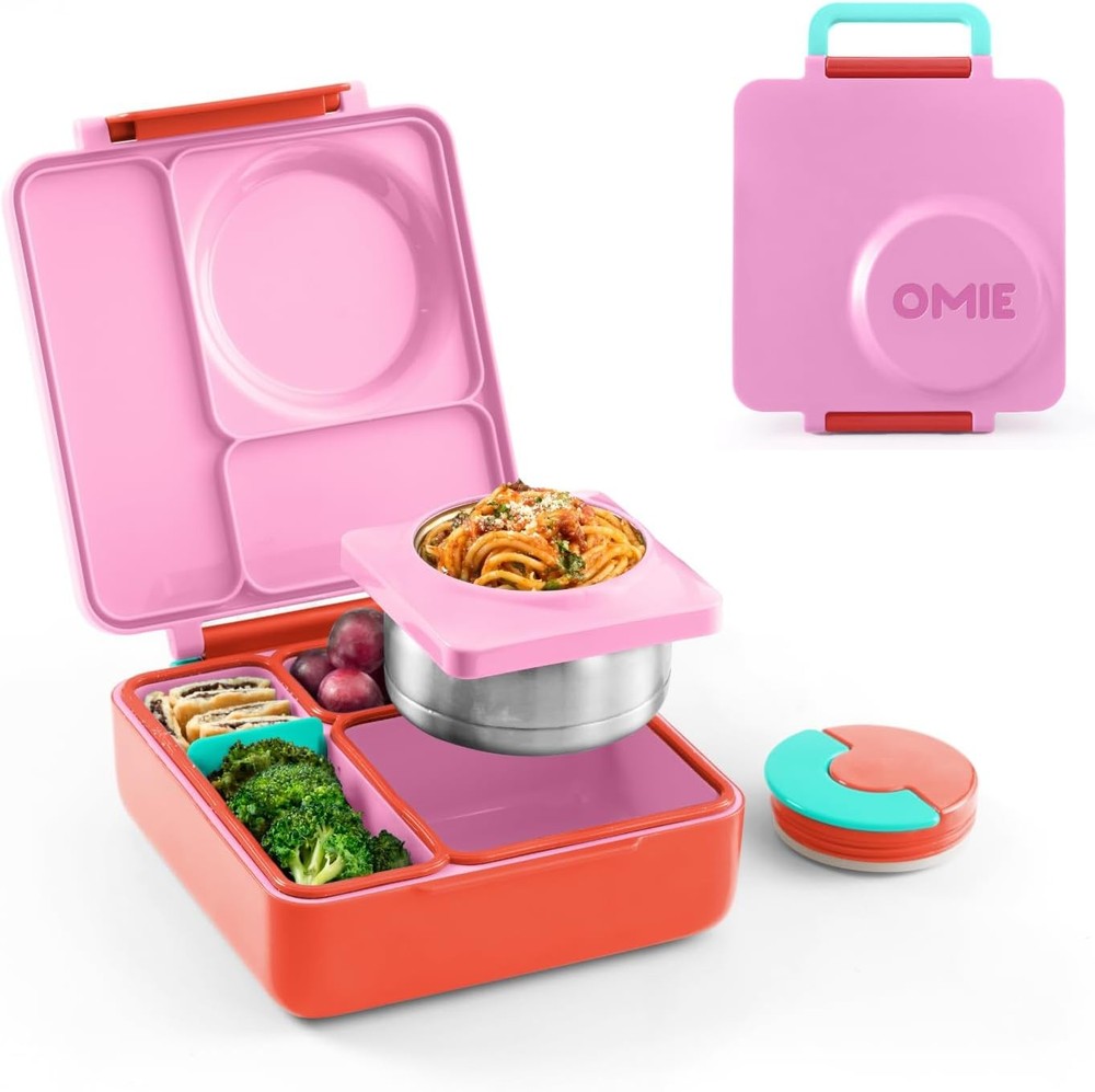 Insulated Leak-Proof OmieBox Bento Lunch Box for Kids